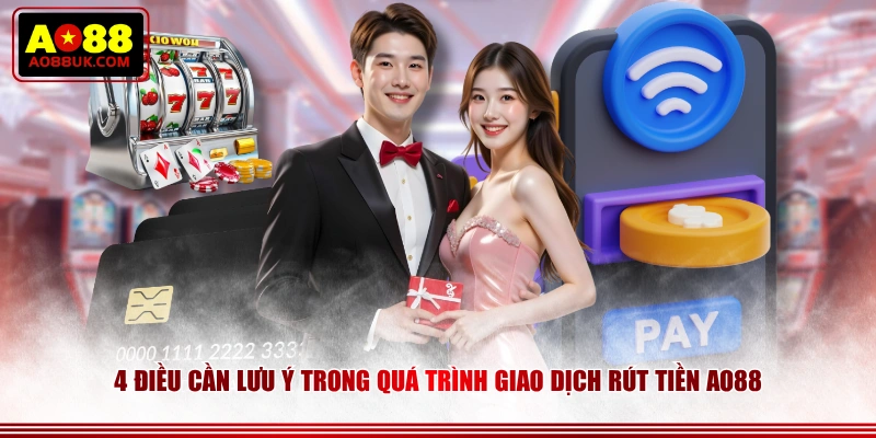 4 điều cần lưu ý trong quá trình giao dịch rút tiền AO88