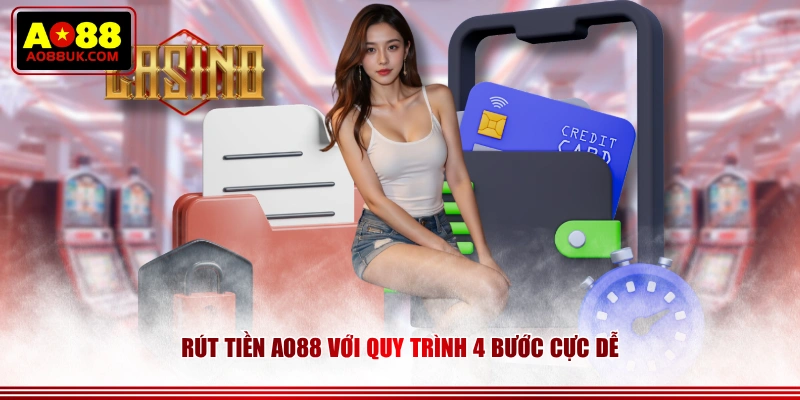 Rút tiền AO88 với quy trình 4 bước cực dễ