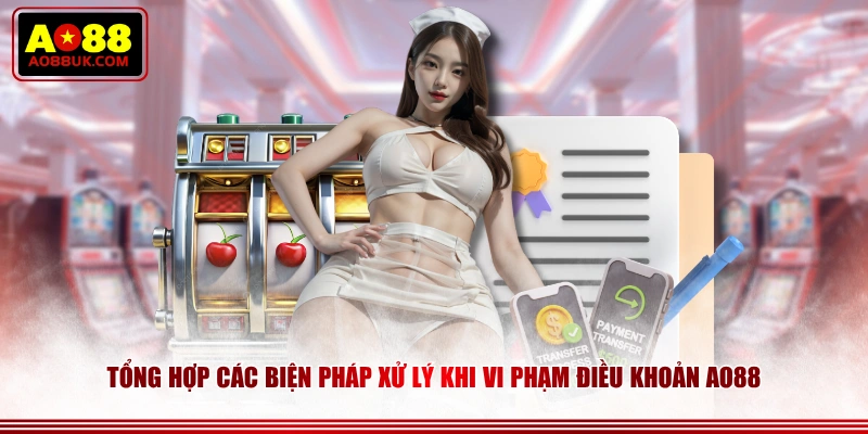 Tổng hợp các biện pháp xử lý khi vi phạm điều khoản AO88